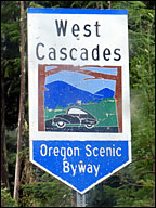 west cascades sign graphic